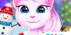 Angela Christmas Dress up Game