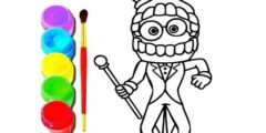 Digital Circus Click and Paint