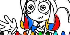 Pomni Coloring Book